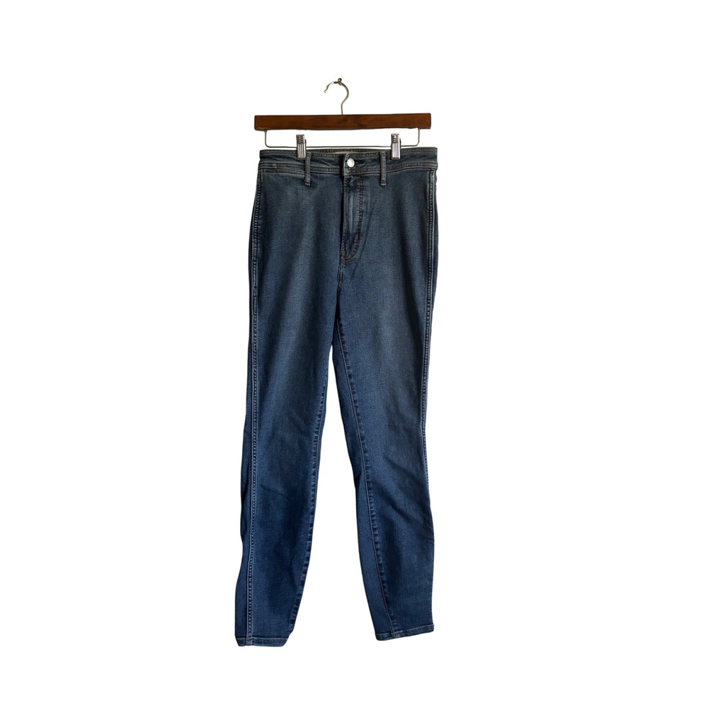 Everlane‎ High Rise Skinny Jeans Stretch Denim Comfort Blue Women's 28 Reg